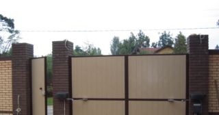 Купить распашные ворота автоматические Нягань, цена от 3755 руб.
