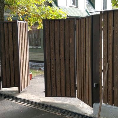 Купите и Закажите Ворота Гармошка: Лучшая Цена от 46961 руб, Установка под Ключ и Доставка в Нягани и по Области